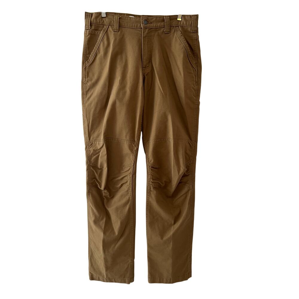 Carhartt Pants Mens 34x34 Full Swing Relaxed Fit Brown Workwear Utility NWOT